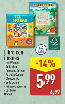 ALDI Libro con imanes oferta