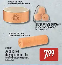 ALDI CRANE Accesorios de yoga de corcho oferta