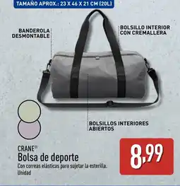 ALDI CRANE Bolsa de deporte oferta