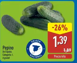 ALDI Pepino oferta