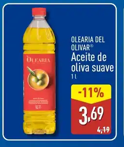 ALDI OLEARIA DEL OLIVAR Aceite de oliva suave oferta