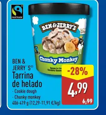 ALDI BEN & JERRY'S Tarrina de helado oferta