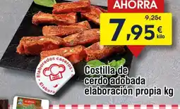 FROIZ Costilla de cerdo adobada elaboración propia oferta
