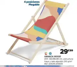 GiFi Hamaca wood oferta