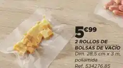 GiFi 2 rollos de bolsas de vacío oferta
