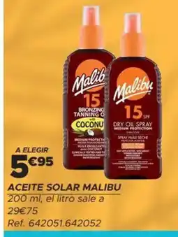GiFi MALIBU Aceite solar oferta
