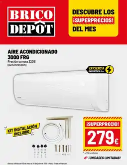 Brico Depôt Aire acondicionado 3000 frg oferta