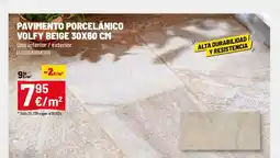 Brico Depôt Pavimento porcelánico volfy beige oferta