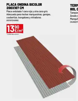 Brico Depôt Placa ondina bicolor oferta