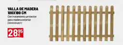 Brico Depôt Valla de madera oferta