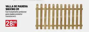 Brico Depôt Valla de madera oferta