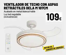 Brico Depôt Ventilador de techo con aspas oferta