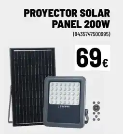 Brico Depôt Proyector solar panel 200w oferta