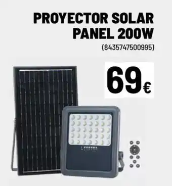 Brico Depôt Proyector solar panel 200w oferta