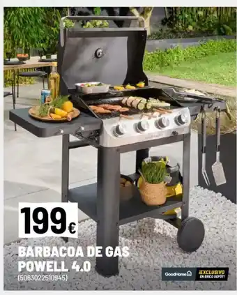 Brico Depôt Barbacoa de gas powell 4.0 oferta