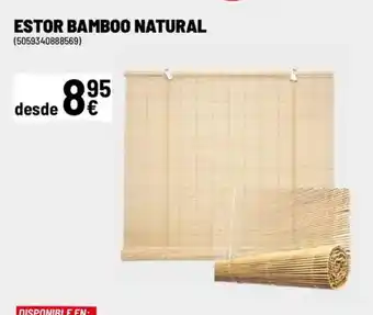 Brico Depôt Estor bamboo natural oferta
