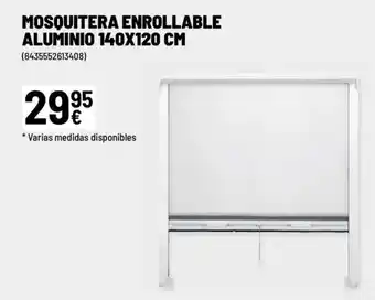 Brico Depôt Mosquitera enrollable aluminio oferta
