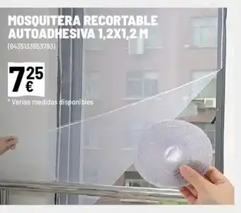 Brico Depôt Mosquitera recortable autoadhesiva oferta