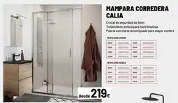Brico Depôt Mampara corredera calia oferta