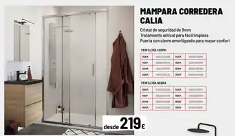 Brico Depôt Mampara corredera calia oferta