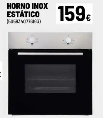 Brico Depôt Horno inox estático oferta
