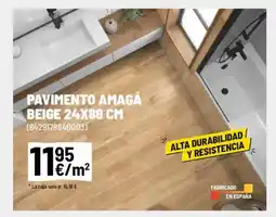 Brico Depôt Pavimento amagá beige oferta