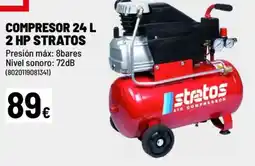 Brico Depôt Compresor 2 hp stratos oferta