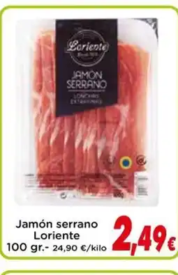 Proxi LORIENTE Jamón serrano oferta