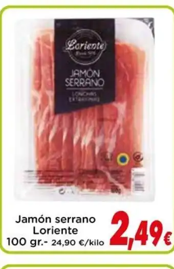 Proxi LORIENTE Jamón serrano oferta