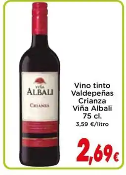 Proxi VINA ALBALI Vino tinto Valdepeñas Crianza oferta