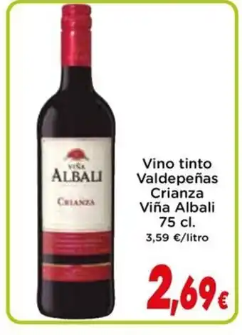 Proxi VINA ALBALI Vino tinto Valdepeñas Crianza oferta