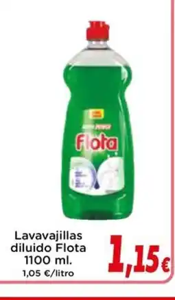 Proxi FLOTA Lavavajillas diluido oferta
