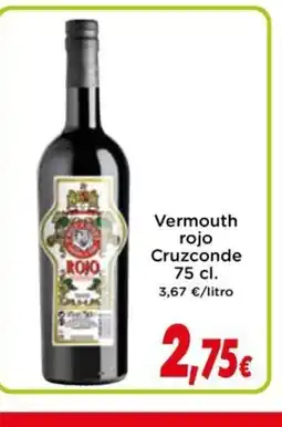 Proxi ROJO CRUZCONDE Vermouth oferta