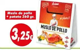 Proxi Muslo de pollo + patata oferta