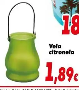 Proxi Vela citronela oferta