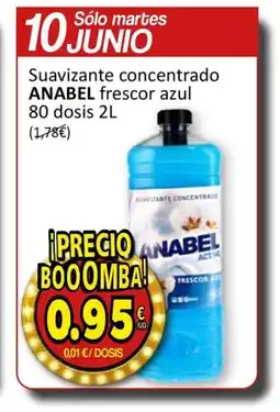 SPAR ANABEL Suavizante concentrado frescor oferta