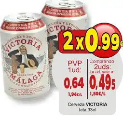 SPAR VICTORIA Cerveza oferta