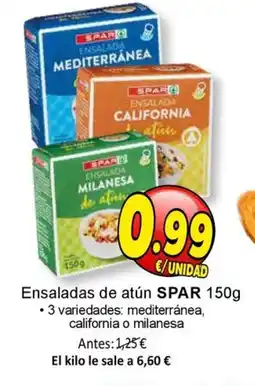 SPAR SPAR Ensaladas Ensaladas de atún oferta