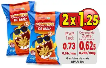 SPAR SPAR Gambitos de maíz oferta