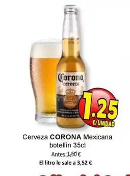 SPAR CORONA Cerveza Mexicana oferta