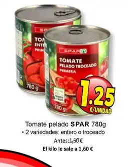 SPAR SPAR Tomate pelado oferta