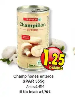 SPAR SPAR Champiñones enteros oferta