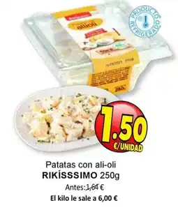 SPAR RIKISSSIMO Patatas con ali oli oferta