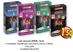 SPAR SPAR Cafe cápsulas oferta