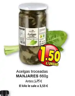 SPAR MANJARES Acelgas troceadas oferta