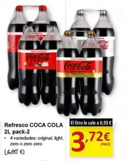 SPAR COCA COLA Refresco oferta
