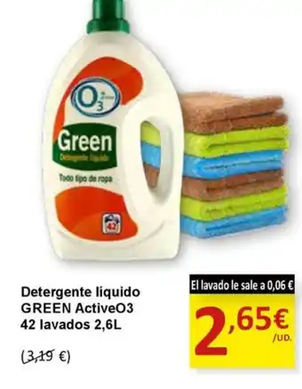 SPAR GREEN Detergente liquido oferta