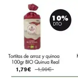 NaturaSí BIO Tortitas de arroz y quinoa oferta