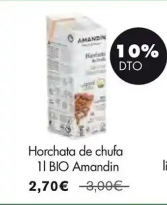 NaturaSí BIO Horchata de chufa oferta