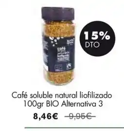 NaturaSí BIO Café soluble natural liofilizado oferta